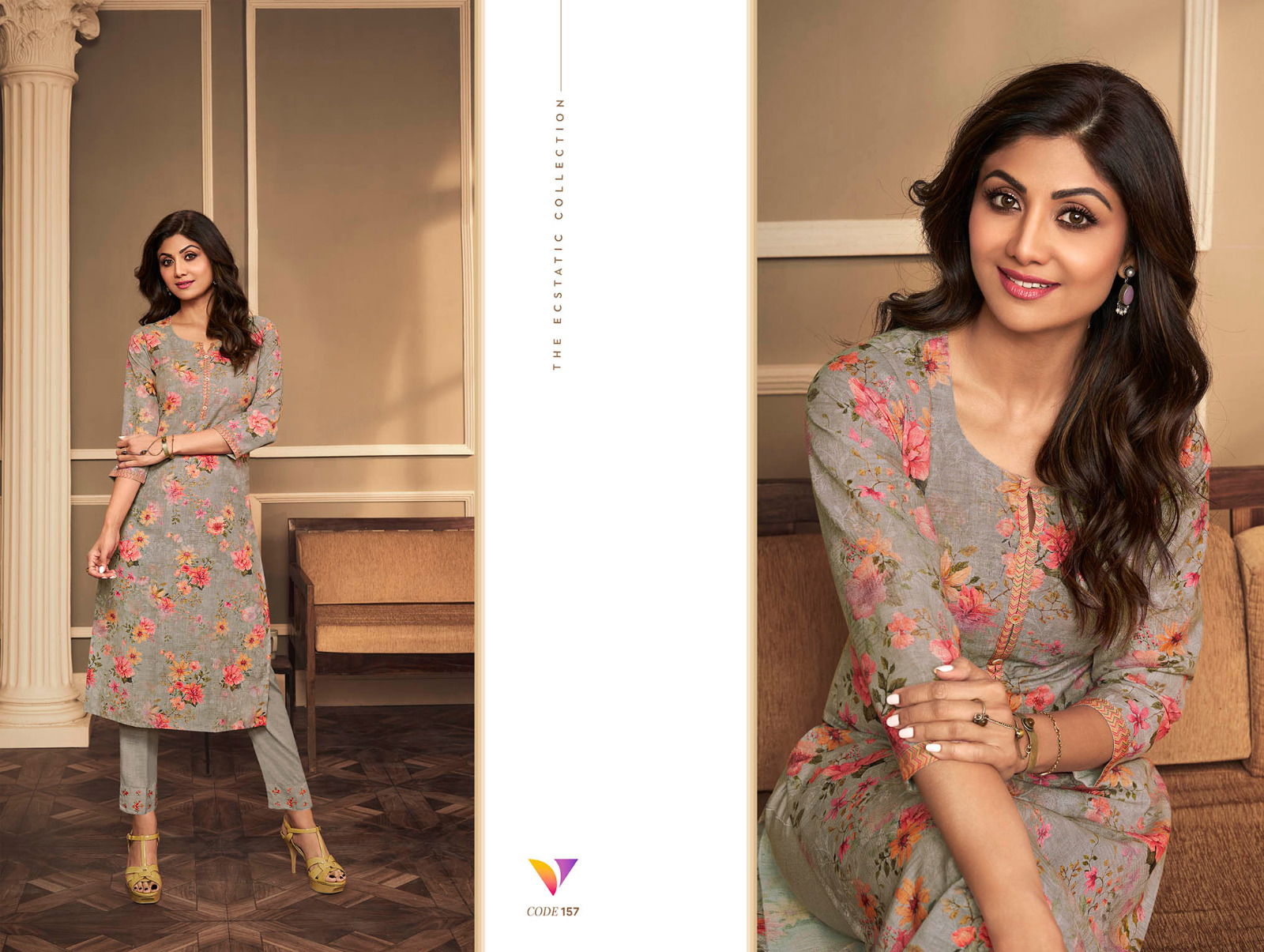 Shilpa By Vatsam Kurti With Bottom Catalog